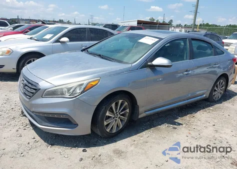 2017 Hyundai Sonata Sport из США, поврежденный, VIN 5NPE34AF6HH510942